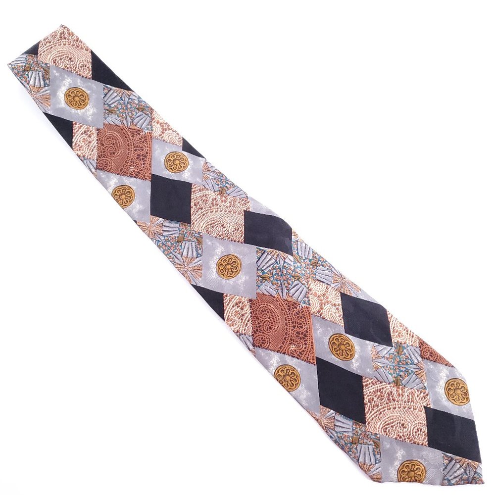 Gian Carlo Lamberti for Today's Man Men 100% Silk Tie Multicolor 59x4 - NWOT
